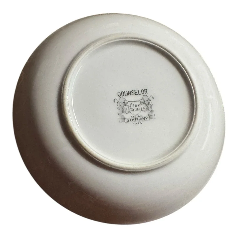 Counselor Fine China 1943 Symphony Japan 5 1/2